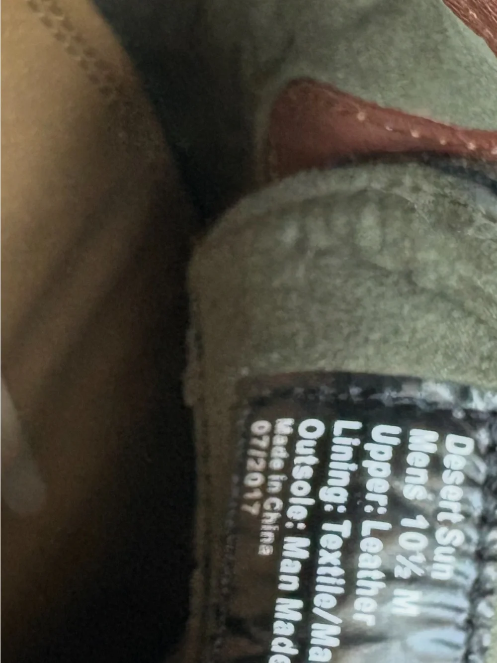 Kenneth Cole Olive Suede Chukka Boots with Tan Laces